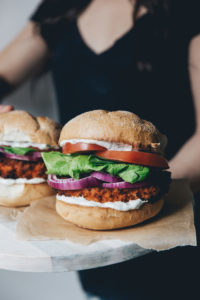Buffalo Cauliflower Sandwich