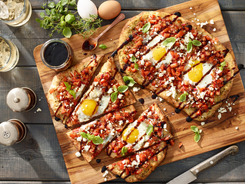 Baked Egg Bruschetta