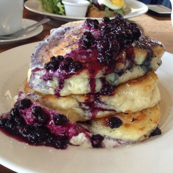 Mildred's Temple Kitchen's Blueberry Pancakes - Taste Canada