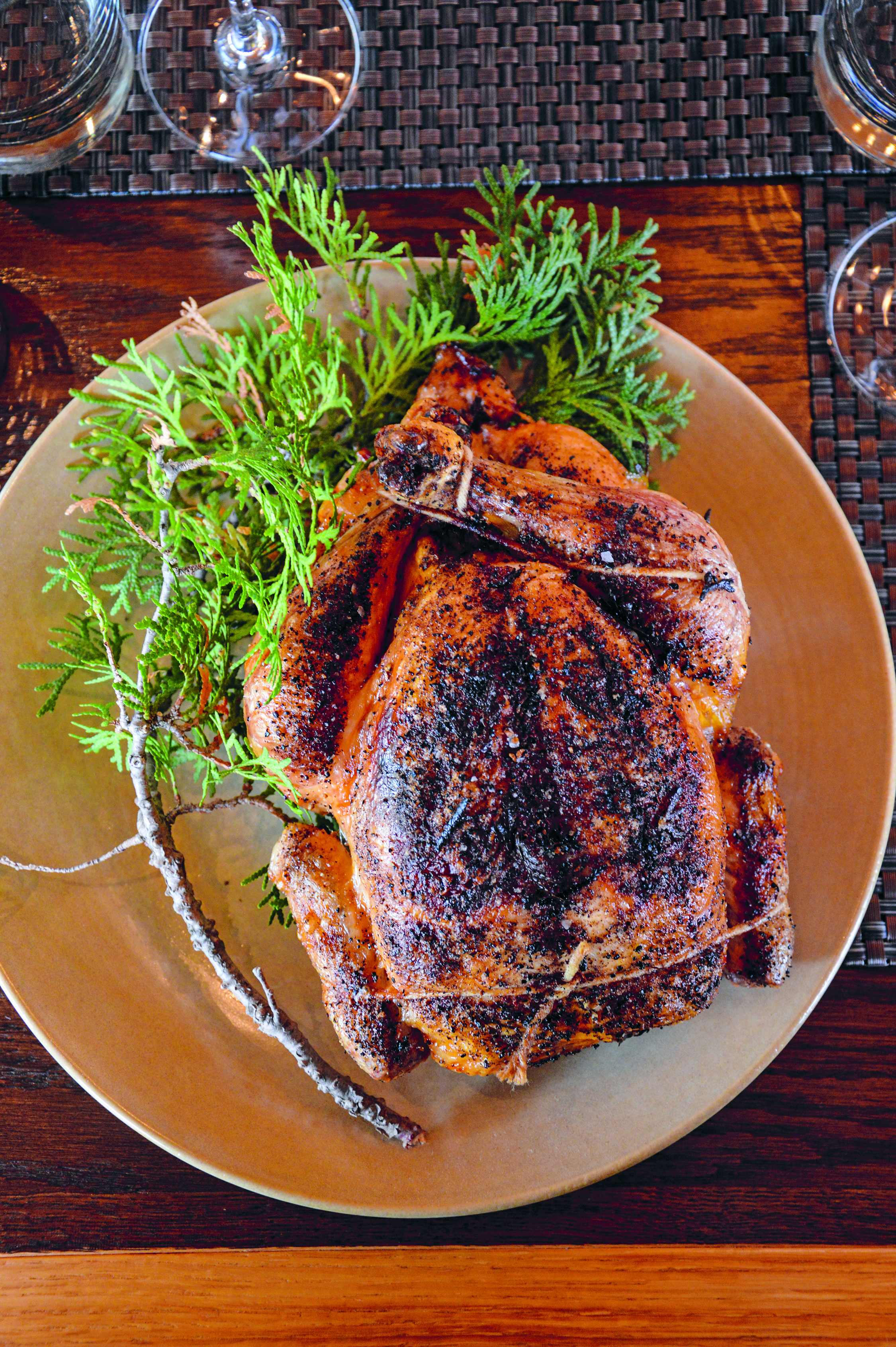 Cedar-Roasted Chicken with Spruce & Sumac - Taste Canada