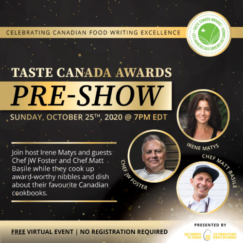 2020 Taste Canada Awards Gala Taste Canada