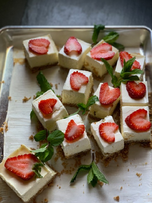 Ruthie's Cheesecake Squares