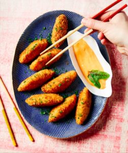 Chinese Sausage Croquetas