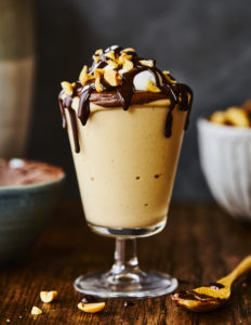 Milkshake façon banana split