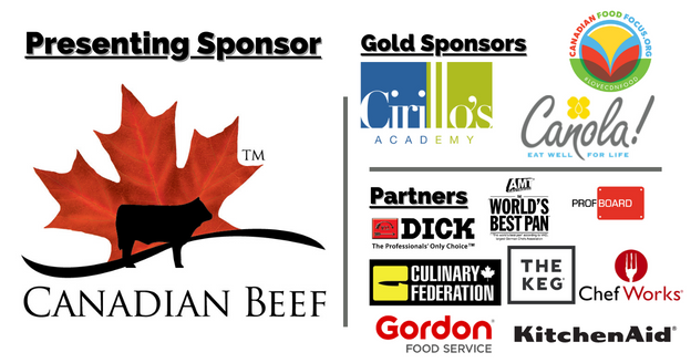 Logos des sponsors de Cooks the Books