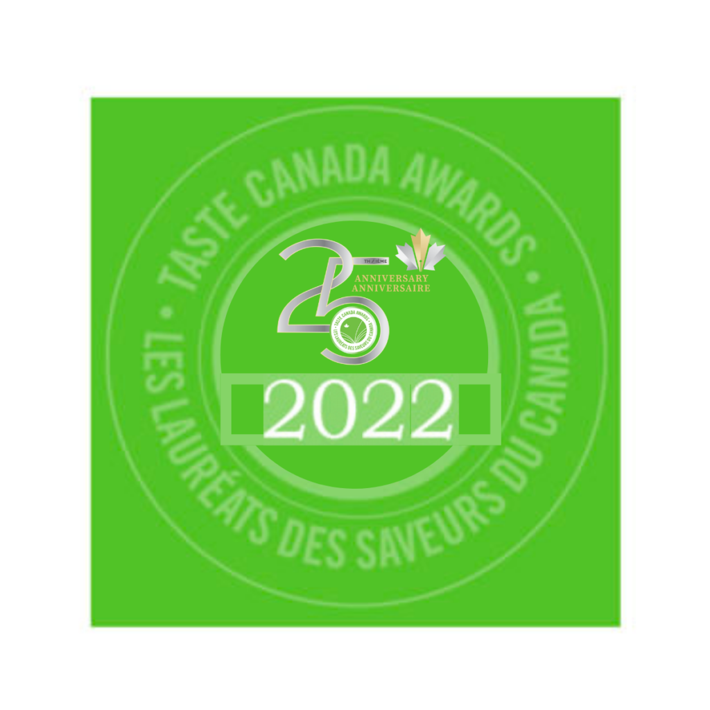 Award Winners Taste Canada Awards for Canada's best cookbooks