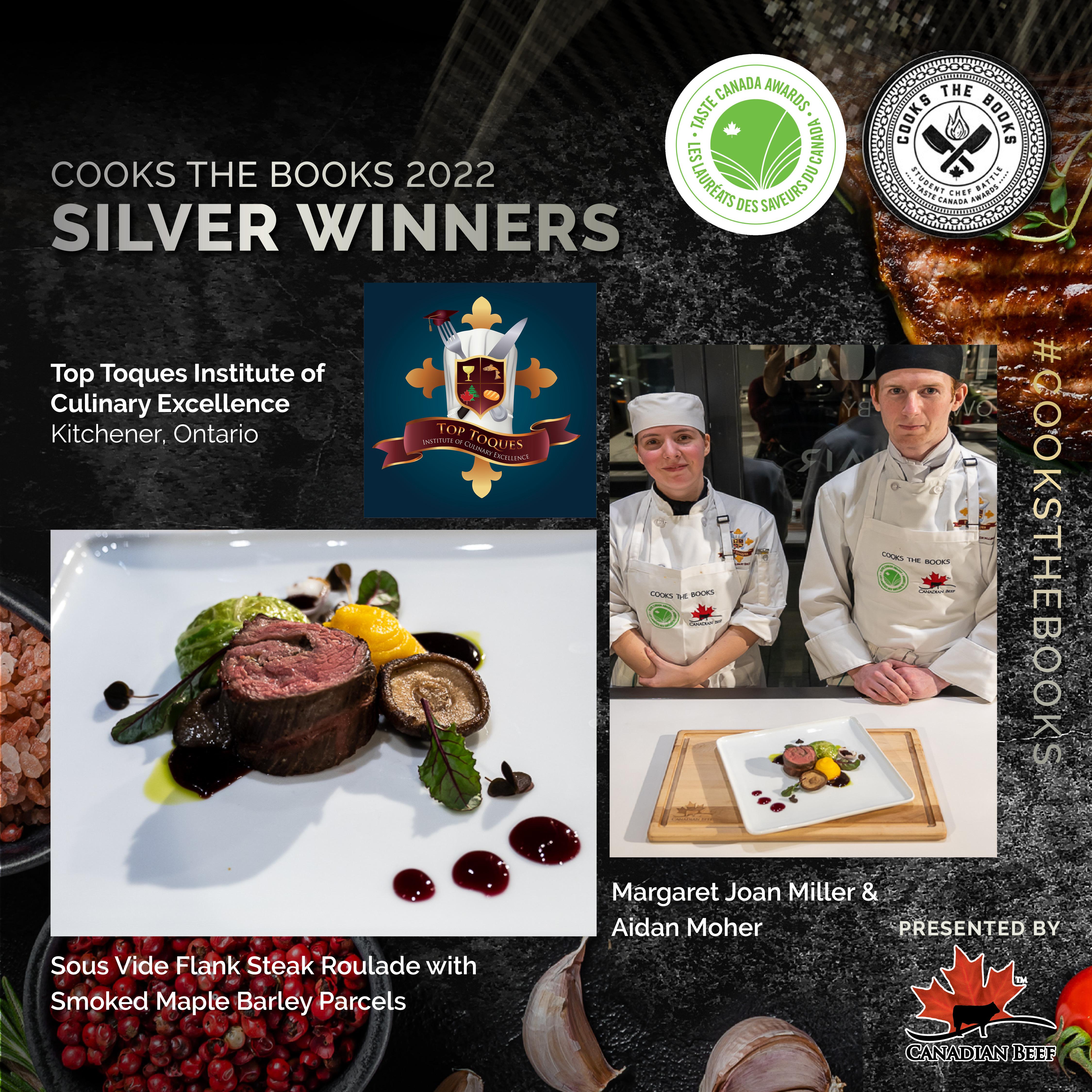 Cooks the Books Silver winners