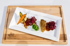 Durham College Winning plated recipe