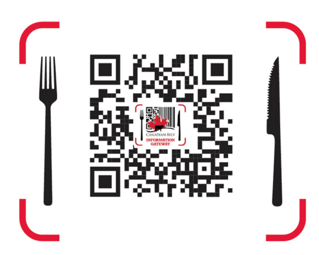 Canadian Beef QR Code QR du boeuf canadien