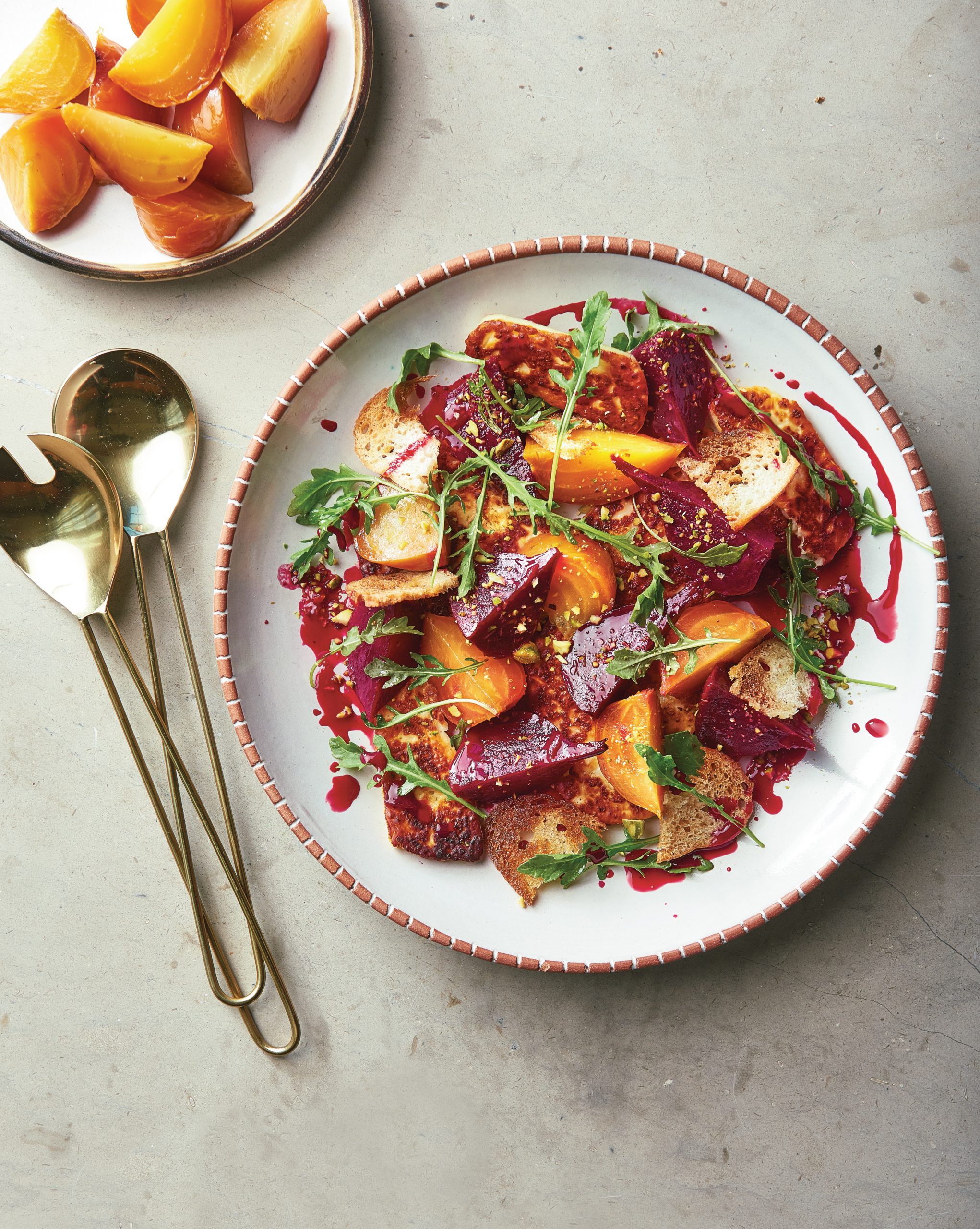 Seared Halloumi and Orange-Glazed Beet Salad - Taste Canada