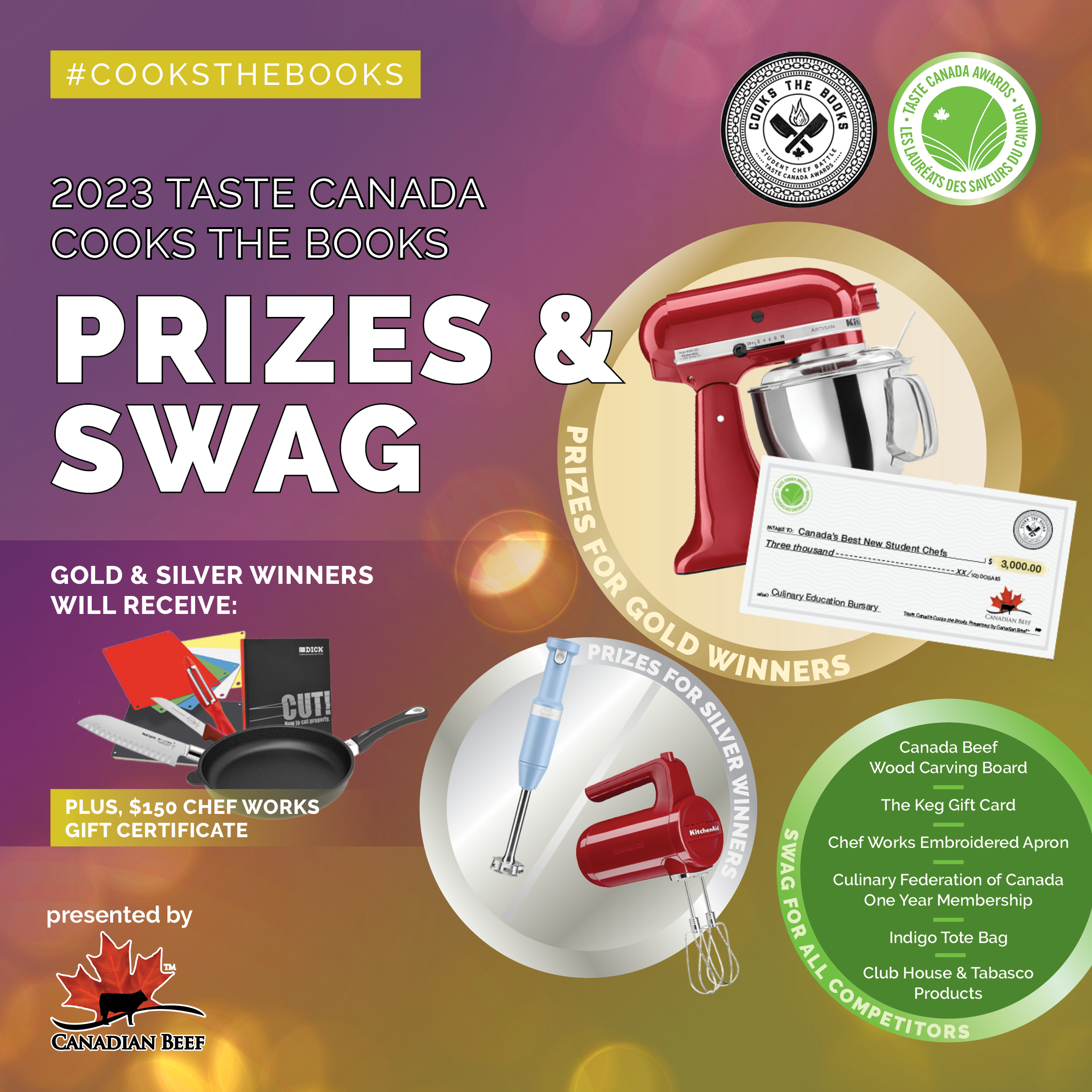 Prizes for Cooks the Books