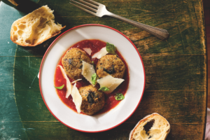 Boulettes aux aubergines