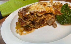 Killer Lasagna (Garlicky Vegetarian Lasagna)
