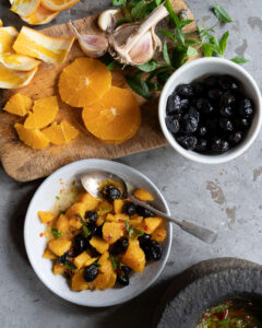 Orange and Black Olive Salad