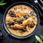 California Prunes Chicken Supreme with Brandy Sauce