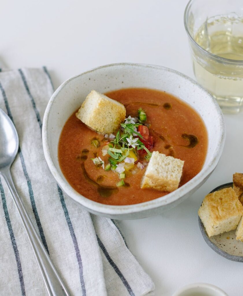 Heirloom Tomato Gazpacho