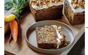 Spiced Carrot and Walnut Cake