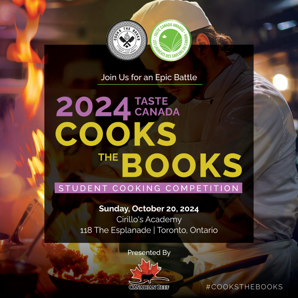 2024 Taste Canada Cooks the Books