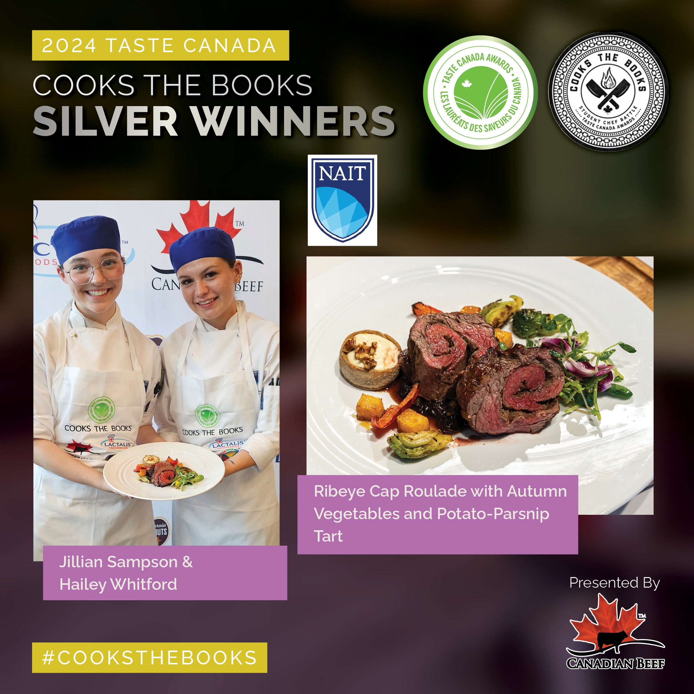 2024 Cooks the Books Silver Winners - NAIT