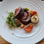 Cooks The Books: Ribeye Cap Roulade with Autumn Vegetables and Potato-Parsnip Tart