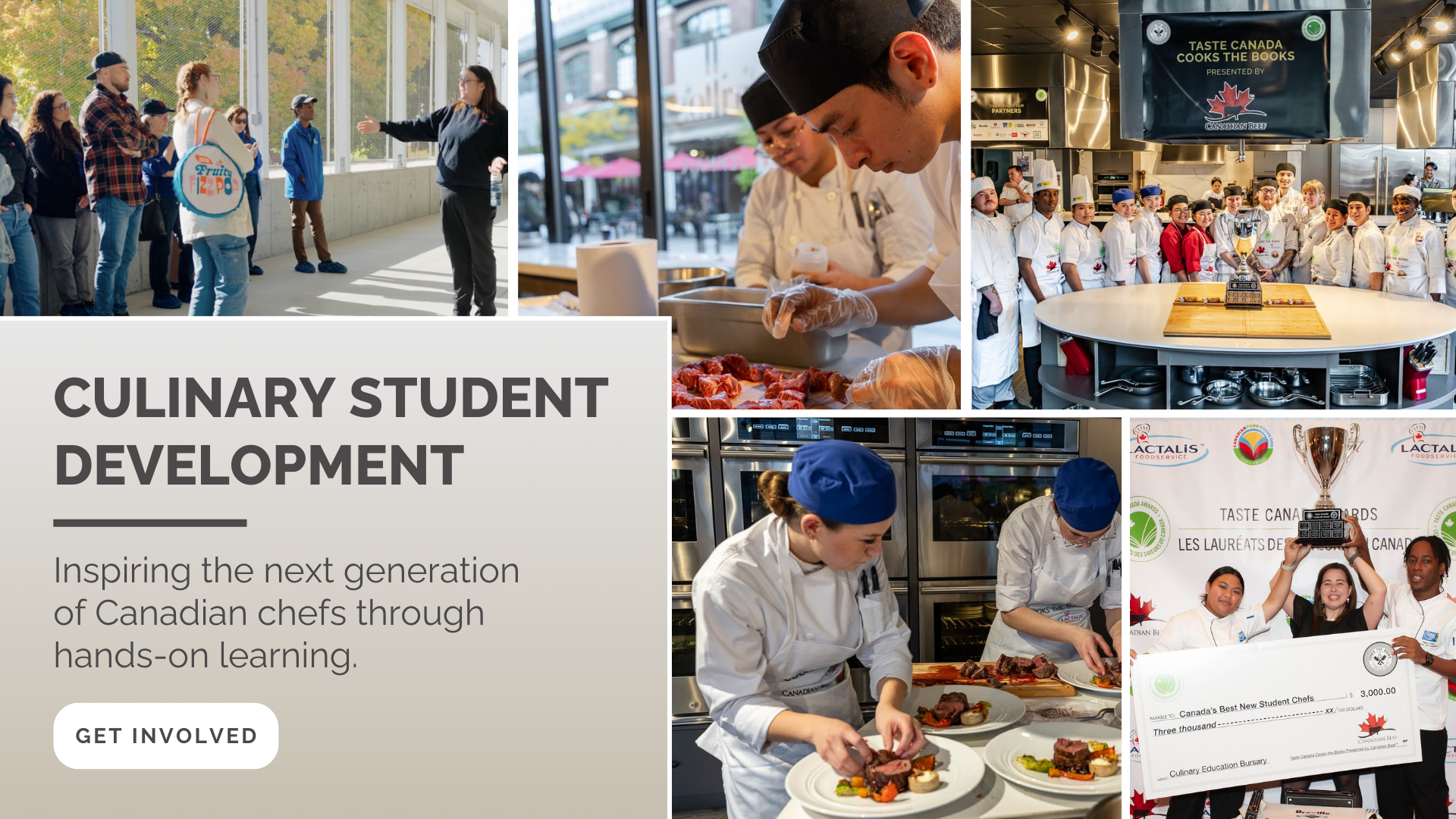 Culinary Student Development - inspiring the next generation of Canadian Chefs