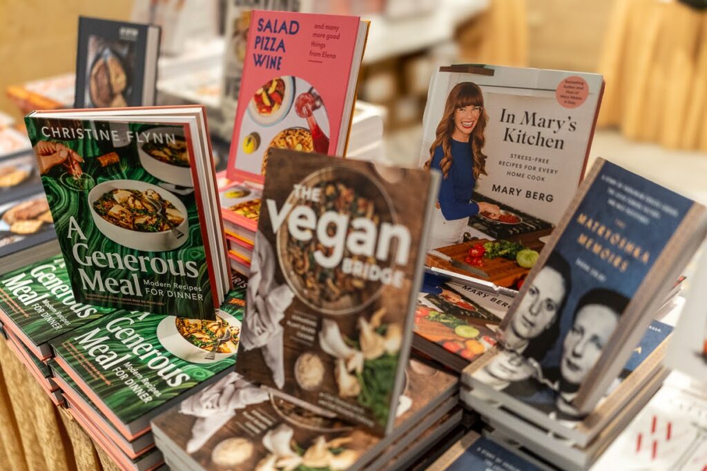 Photos of cookbooks from the 2024 Taste Canada Awards