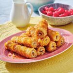 Roulés de pain doré aux céréales