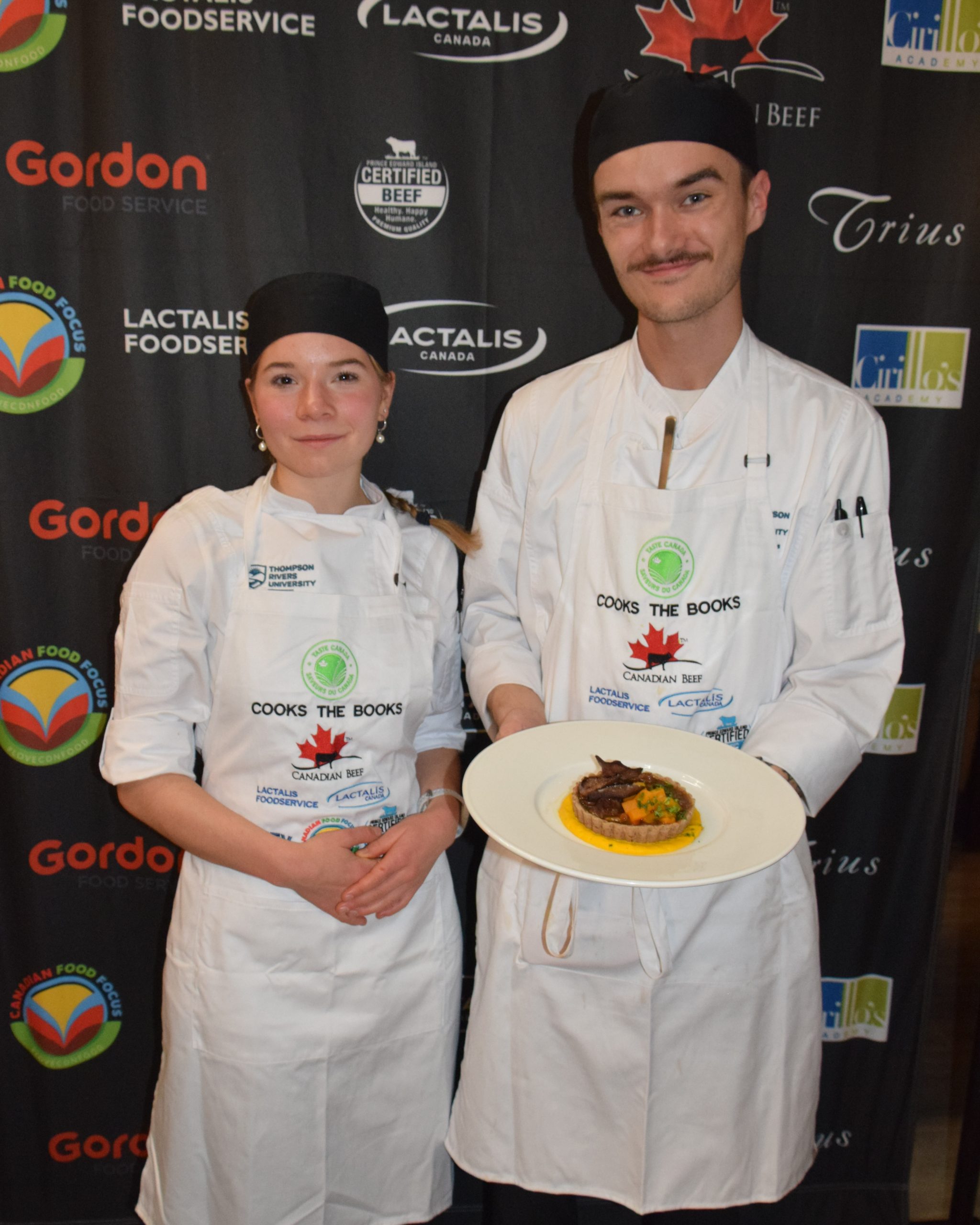 Cooks the Books Student Chefs from Thompson University