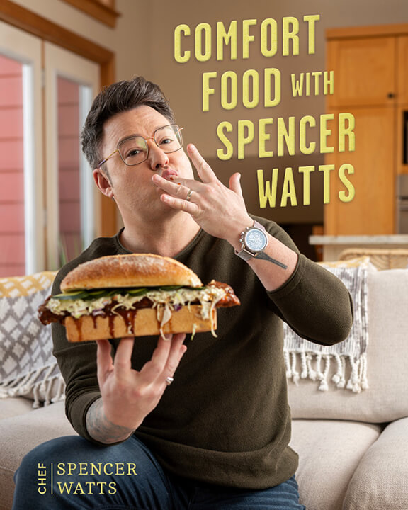 Comfort Food with Spencer Watts by Spencer Watts, Whitecap Books, Toronto
