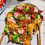 Fattouche aux lentilles