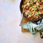 Poêlée d’aubergine à la Parmangiana