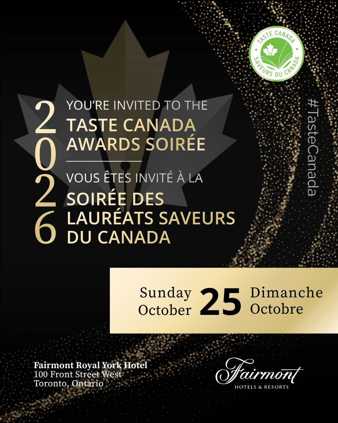 2026 Taste Canada Soiree