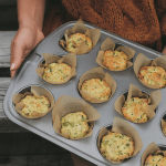 Zucchini Parmesan Egg Muffins