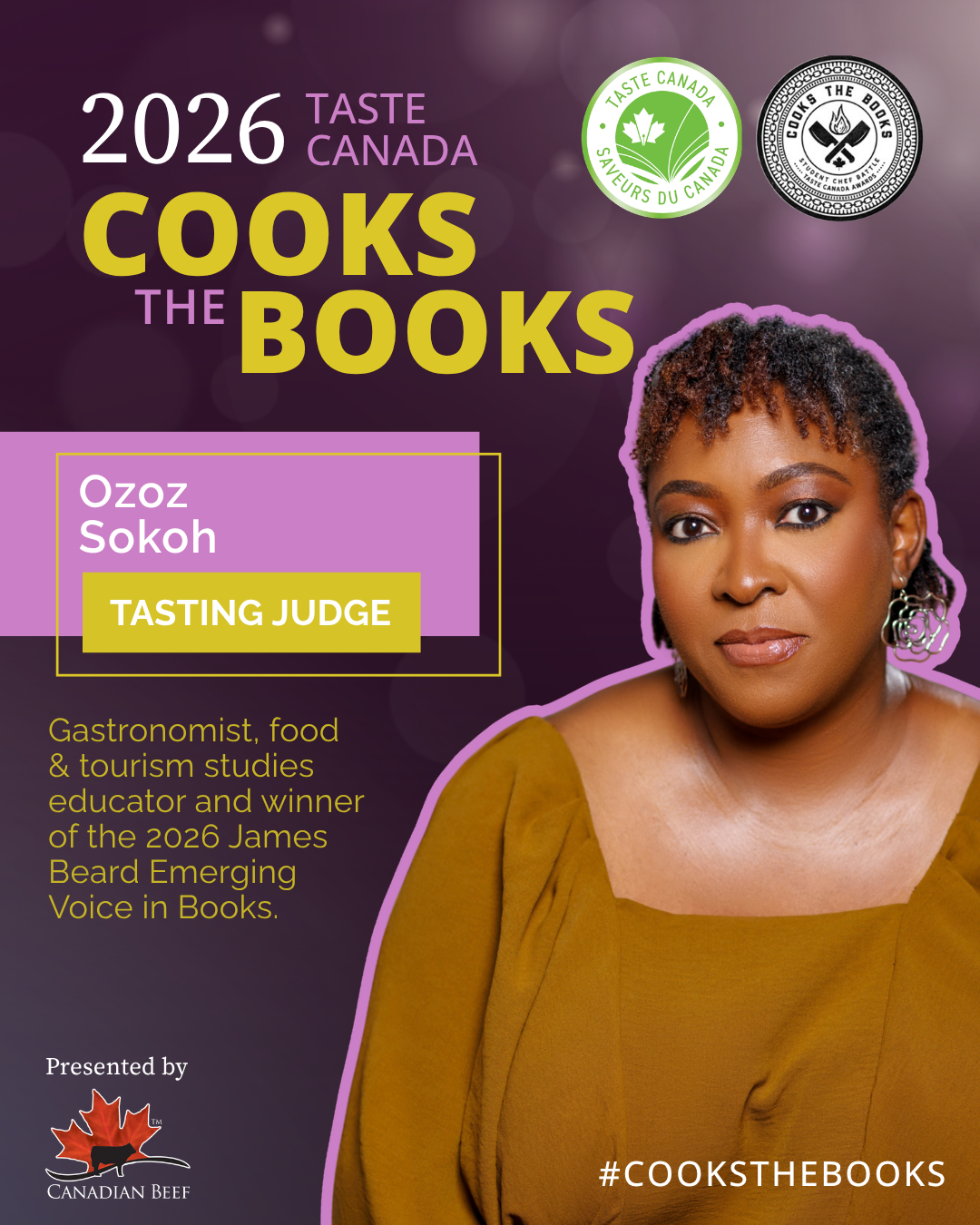 Ozoz Sokoh - judge of the Cooks the Books