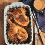 Autumn Roasted Chicken with Stuffing