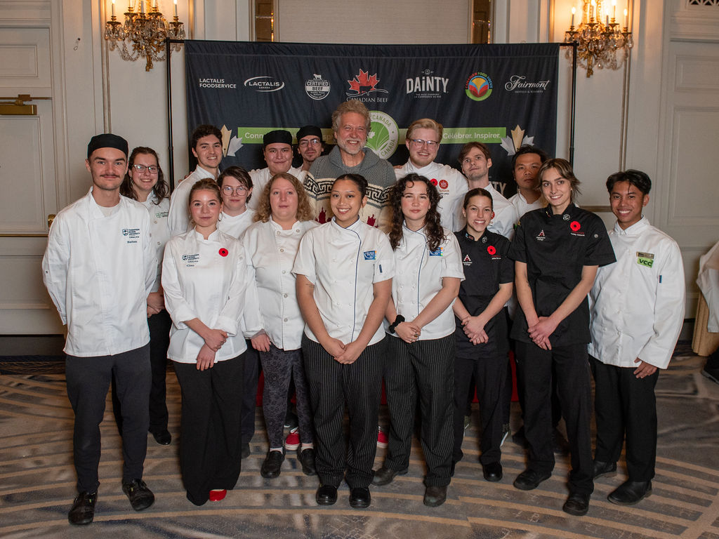 Students from the 2025 cooks the Books Program