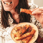 Rosemary-Honey Halloumi Fries