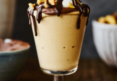 Milkshake façon banana split