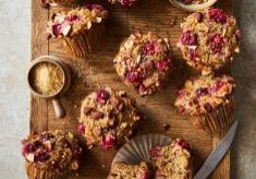 POWER MUFFINS QUINOA, BANANES et CANNEBERGES