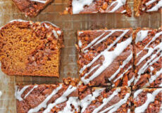 Nutty Pumpkin Squares