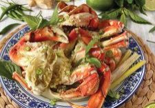 Thai Lemongrass and Coconut Dungeness Crab