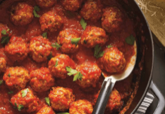 Boulettes de viande a la sauce tomate