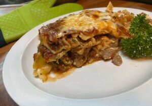 Killer Lasagna (Garlicky Vegetarian Lasagna)