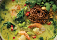 Soupe thaïlandaise au cari vert