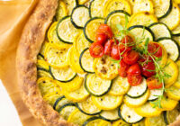 TARTE AUX COURGETTES ET AU CHÈVRE