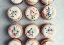 Vanilla Funfetti Cupcakes with Cream Cheese Icing